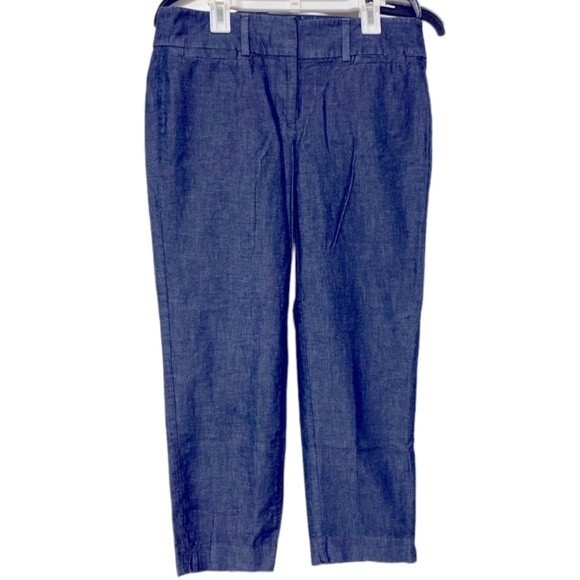 Ann Taylor Factory Denim Capris-Size 2 - Picture 1 of 4